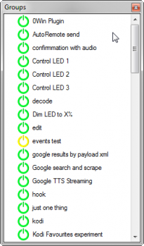 Groups Window